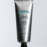 Apothaka SOS recovery hand cream with shea butter, panthenol and comfrey tube 125ml