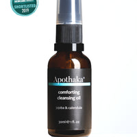 Apothaka comforting cleansing oil - essential oil free, rinse off travel size