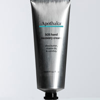 Apothaka SOS recovery hand cream with shea butter, panthenol and comfrey tube 125ml