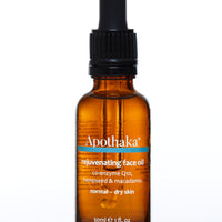 Apothaka rejuvenating face oil CoQ10 normal dry