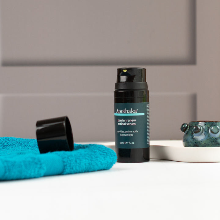 Introducing Apothaka® barrier renew retinal serum with peptides & amino acids