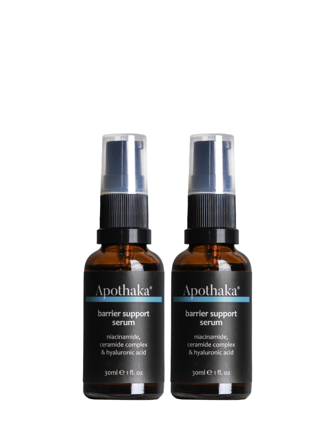 x2 30ml Apothaka barrier support serum for the price of a 50ml
