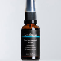Apothaka barrier support serum with niacinamide ceramides hyaluronic acid
