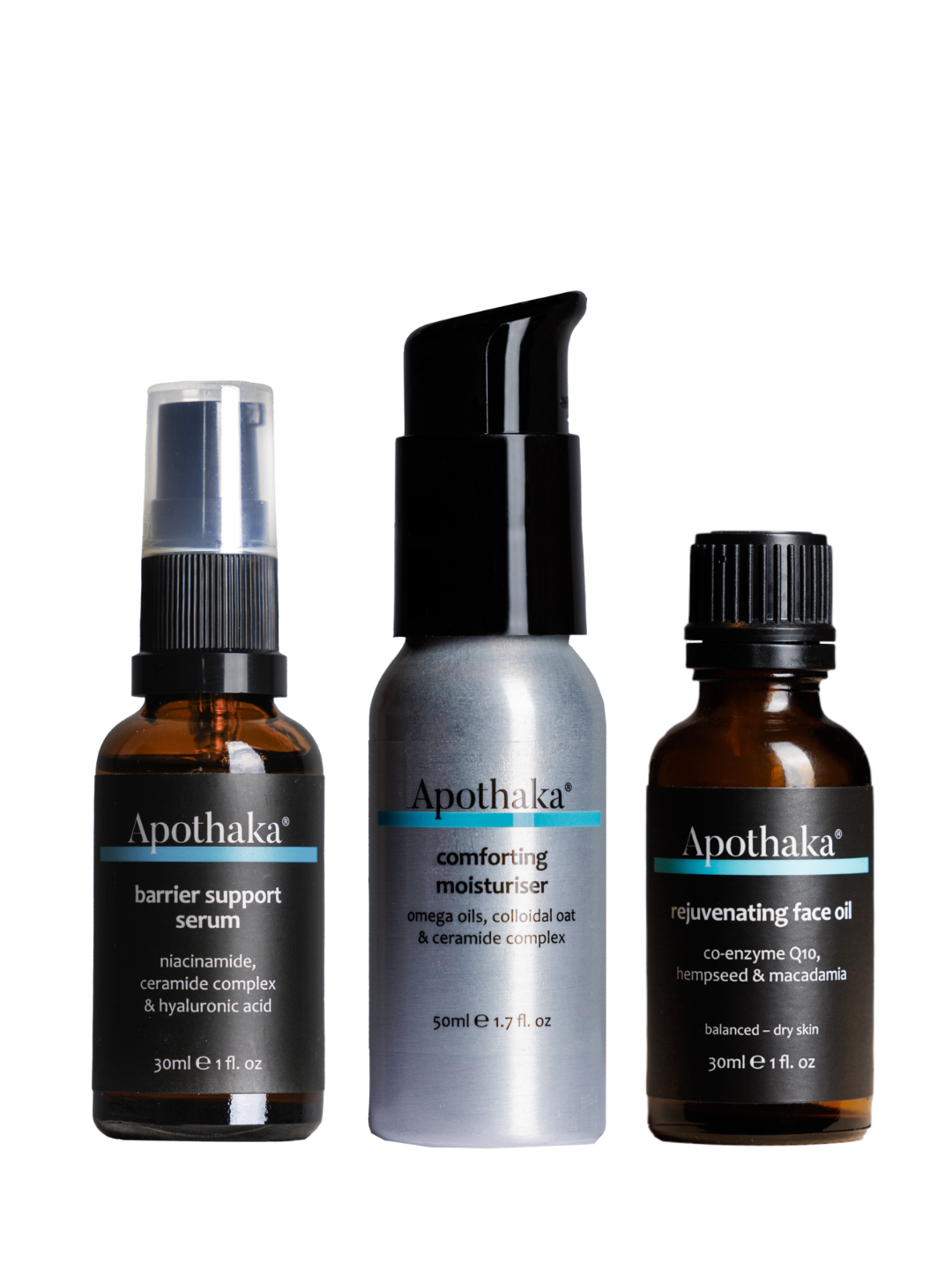 Apothaka dry skin moisturising bundle