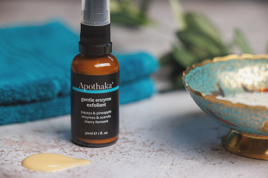 Apothaka gentle enzyme exfoliant fragrance free sensitive skin