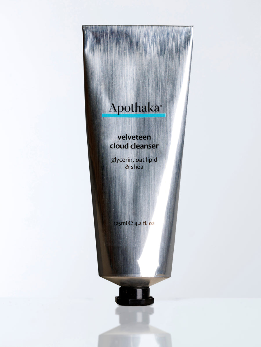 Apothaka Velveteen cloud cleanser Recyclable 125ml aluminium tube