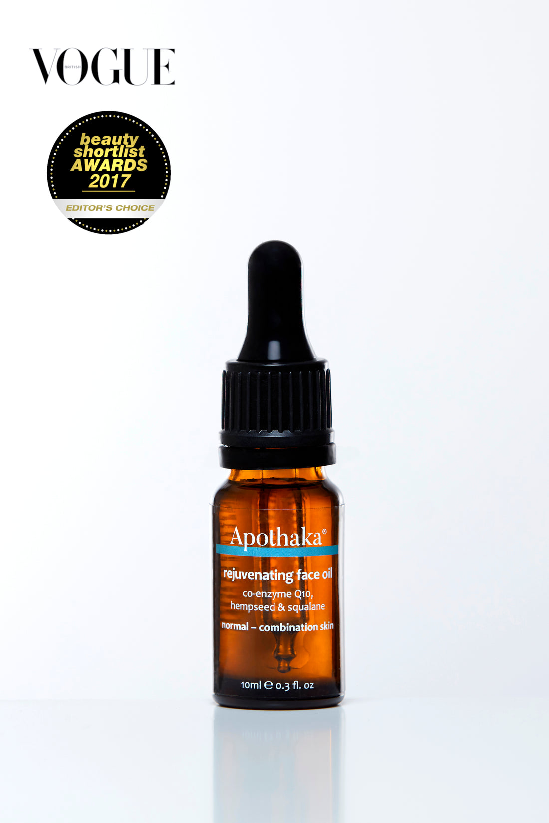 Apothaka rejuvenating face oil CoQ10 normal to combination skin travel size