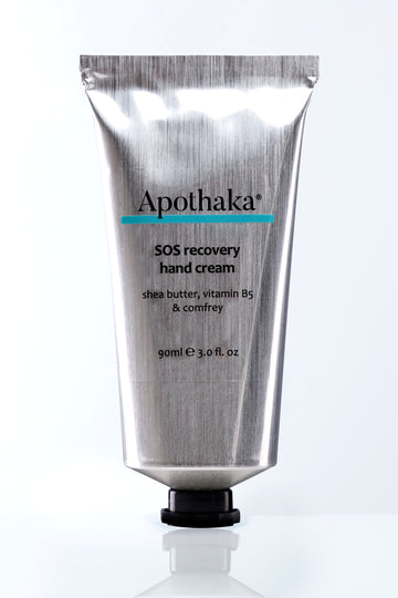 Apothaka SOS recovery hand cream tube