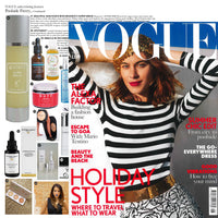 Apothaka rejuvenating face oil CoQ10 normal to combination skin featured in VOGUE