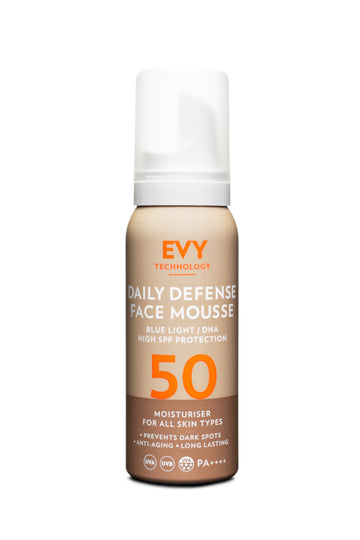 EVY daily defense face mousse SPF50