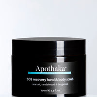 Apothaka SOS revitalising hand & body scrub