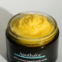 Apothaka SOS revitalising hand & body scrub